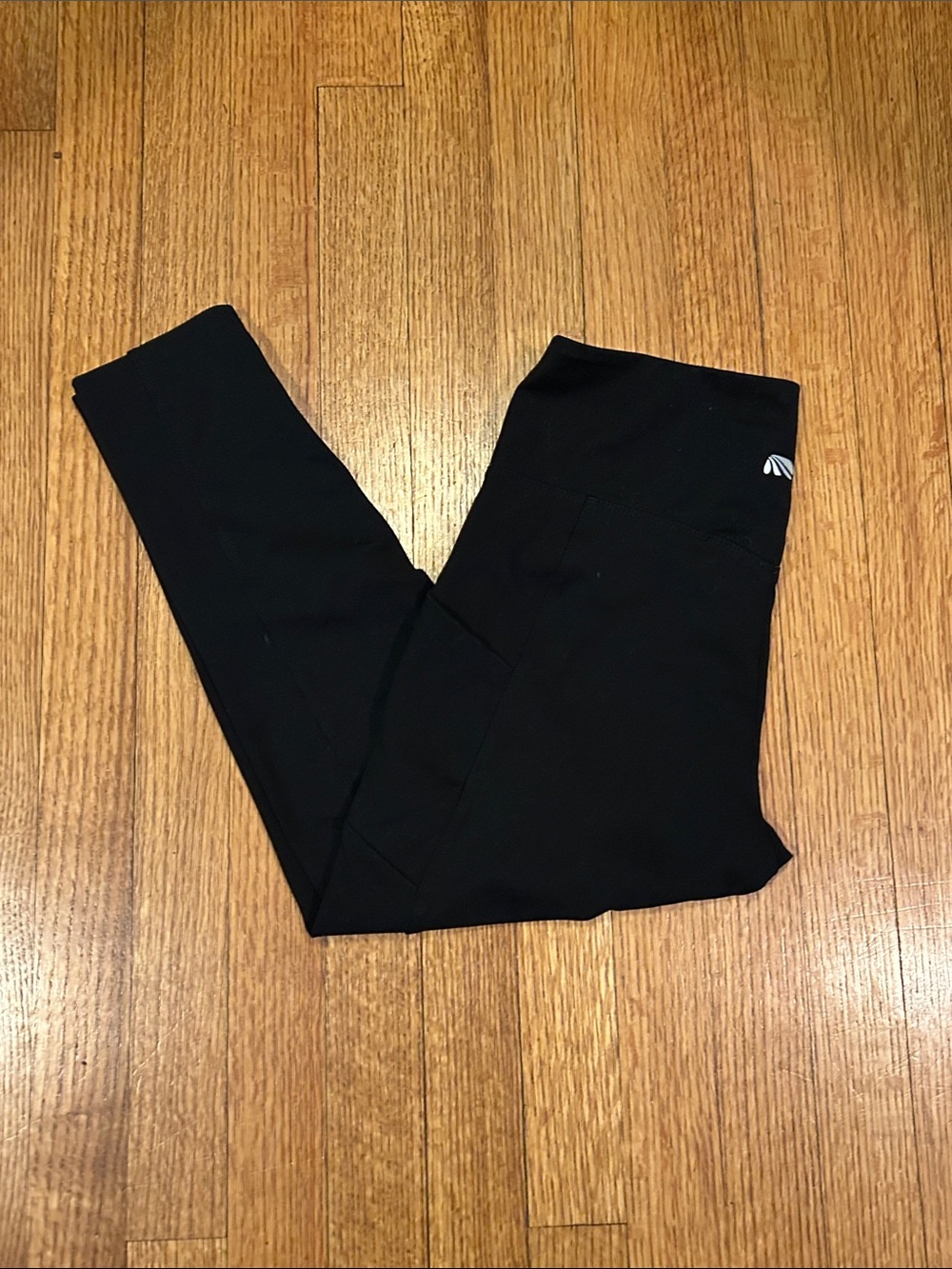 Marika Black Active Leggings with Side Pockets Size Medium